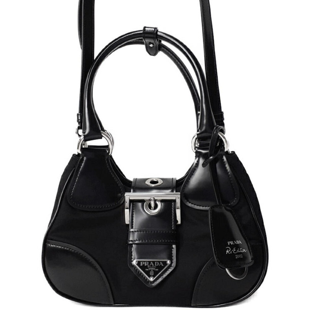 Prada Re Edition Bag Re Leather Moon - Picture 2 of 9